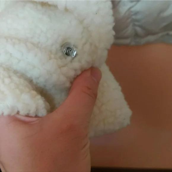 Pretty Little Thing Sherpa Oversized Teddy Jacket Medium - Picture 8 of 8